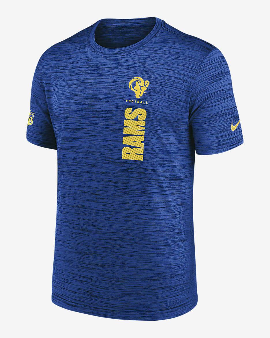 Los Angeles Rams Sideline Velocity Men s Nike Dri FIT NFL T Shirt